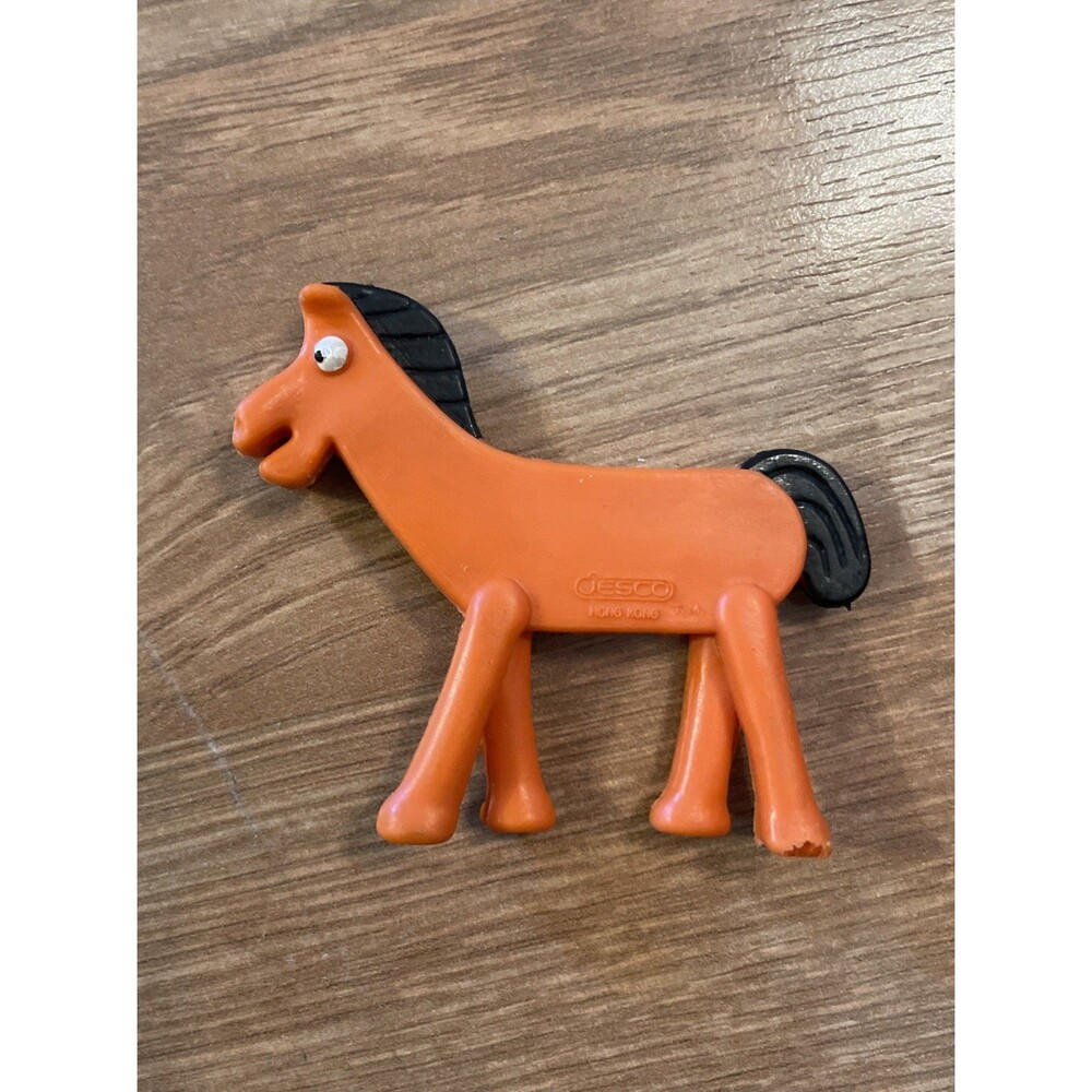Pokey the Horse 2.5" Gumby Action Figure Prema Toy Co. Jesco PVC Plastic Rubber